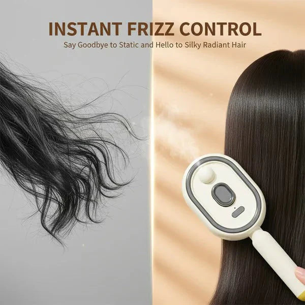 ⭐🍃Electric Spray & Massage Hair Brush