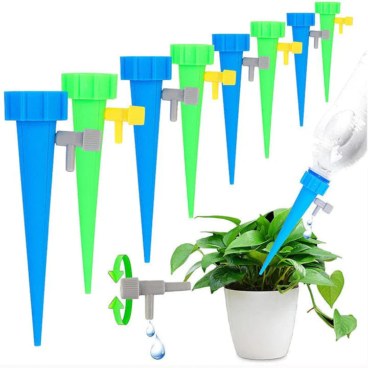 Adjustable Bottle-Top Plant Watering Spikes