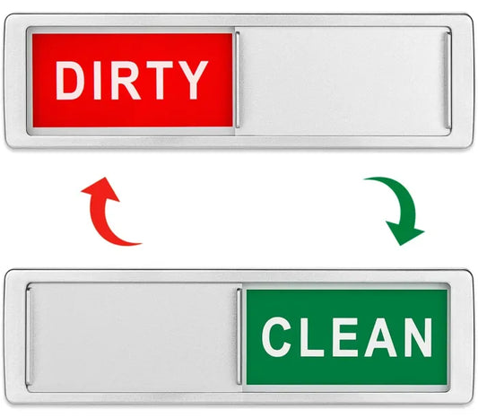 Clean Dirty Dishwasher Magnet Indicator Sign ✨