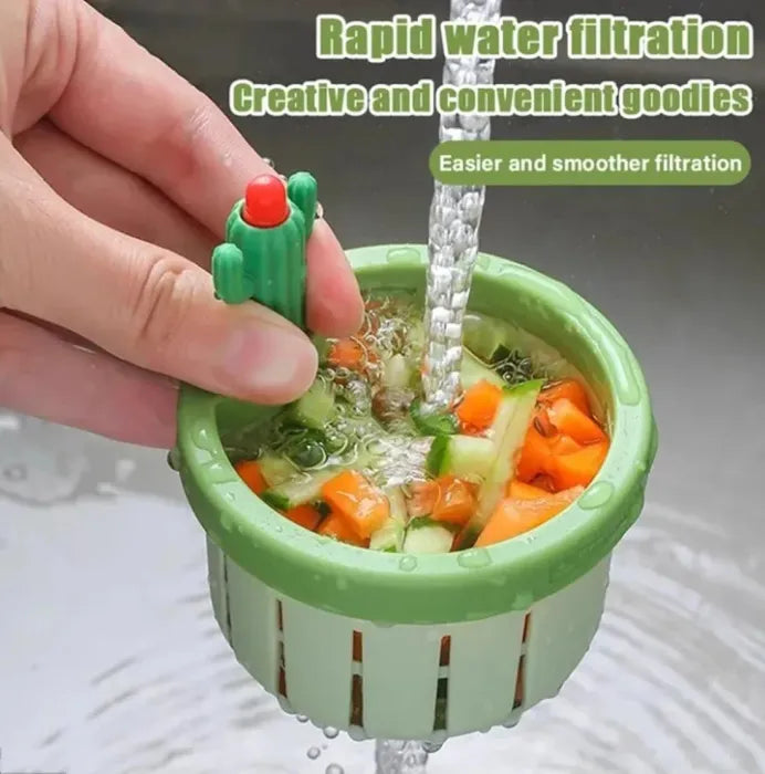 🔥LAST DAY 50% OFF-BVJ®Touch-Free Cactus Sink Strainer