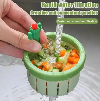🔥LAST DAY 50% OFF-BVJ®Touch-Free Cactus Sink Strainer