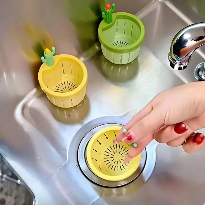 🔥LAST DAY 50% OFF-BVJ®Touch-Free Cactus Sink Strainer