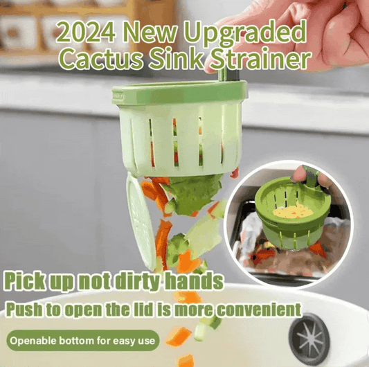 🔥LAST DAY 50% OFF-BVJ®Touch-Free Cactus Sink Strainer
