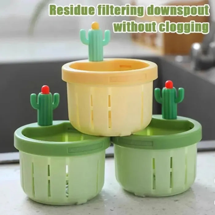 🔥LAST DAY 50% OFF-BVJ®Touch-Free Cactus Sink Strainer
