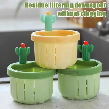 🔥LAST DAY 50% OFF-BVJ®Touch-Free Cactus Sink Strainer