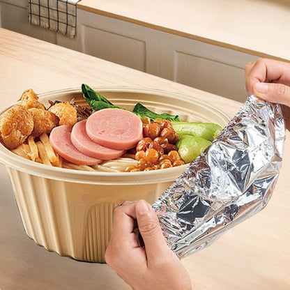 🥡🍲food-grade Aluminum Foil Heat-Retaining Cover( Universal Size)
