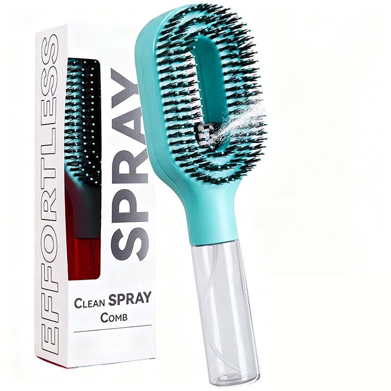 🪮💦Last Day 50% Off🔥BVJ®Anti-Static Hair Brush with Built-in Sprayer
