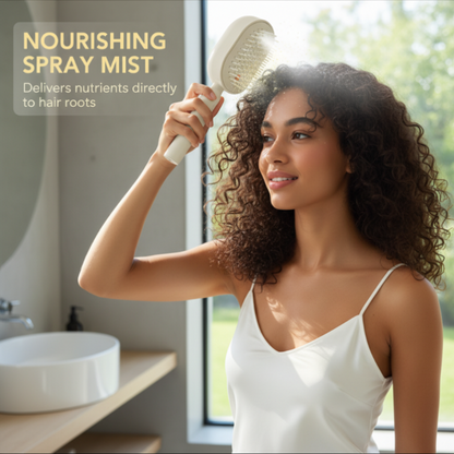 🍃BVJ®Electric Spray & Massage Hair Brush