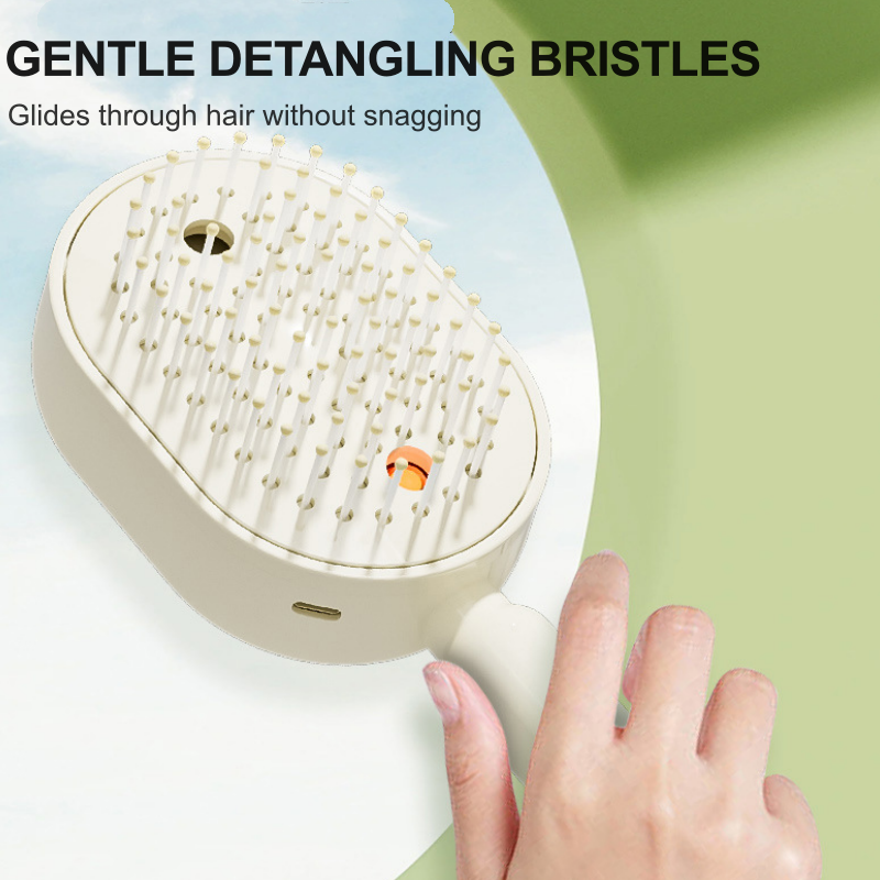 🍃BVJ®Electric Spray & Massage Hair Brush