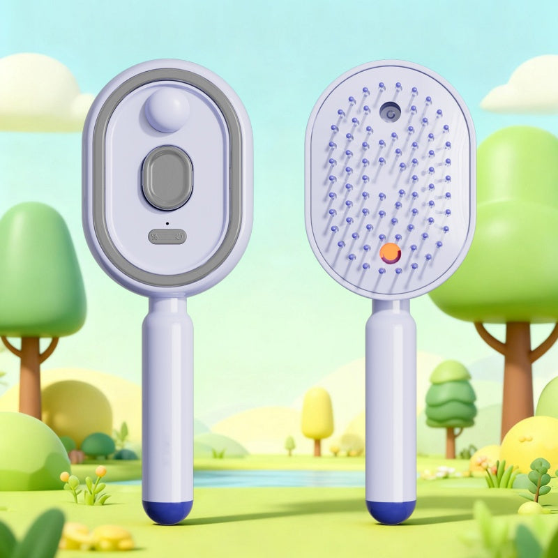 🍃BVJ®Electric Spray & Massage Hair Brush