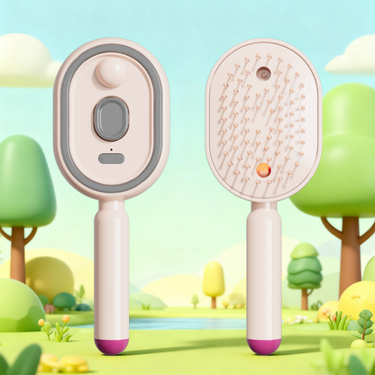 🍃BVJ®Electric Spray & Massage Hair Brush