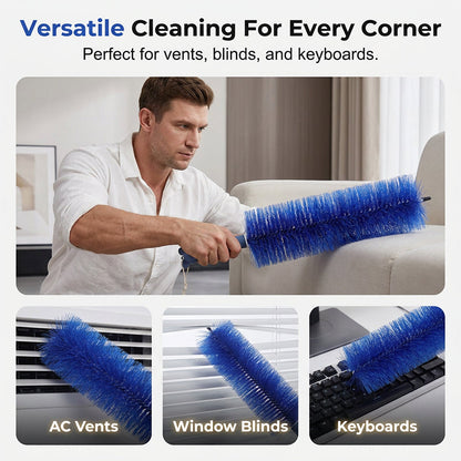 ⭐360° All-Around Flexible Fan Cleaning Brush
