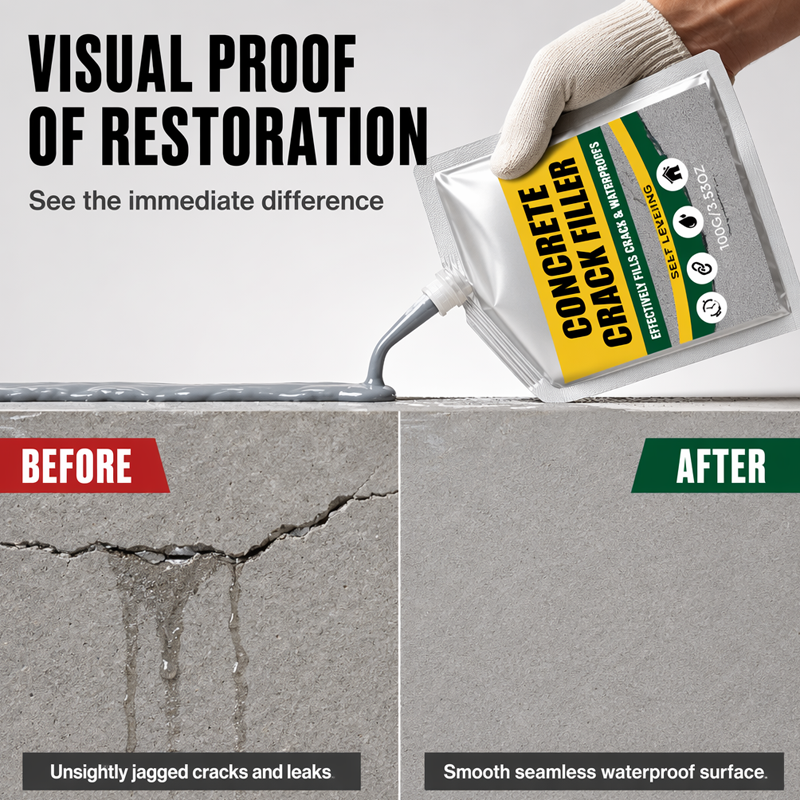 🔥Last Day 49% OFF-Waterproof Concrete Crack Filler & Sealant (JG)