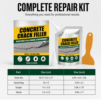 🔥Last Day 49% OFF-Waterproof Concrete Crack Filler & Sealant (JG)