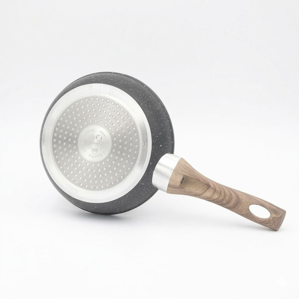 Megashytcosh Premium Maifan Stone Non-Stick Skillet - Korean Inspired Die-Cast Aluminum Frying Pan with Thickened Bottom, Professional Steak & Egg Pan for All Stovetops